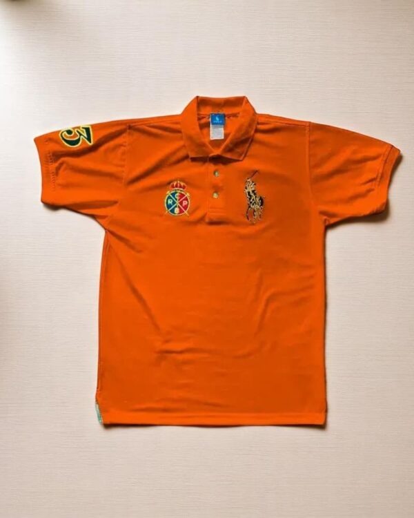 Camiseta Polo Real Naranja - Imagen 2