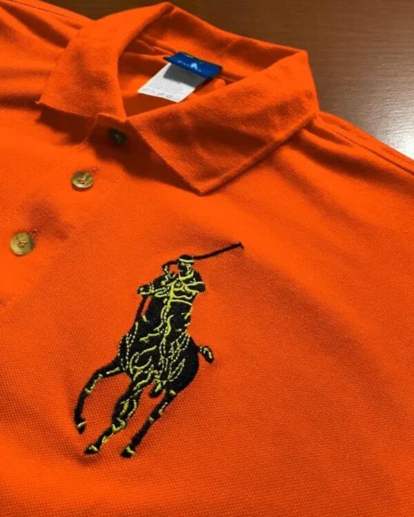 Camiseta Polo Real Naranja - Imagen 4