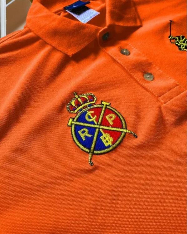 Camiseta Polo Real Naranja - Imagen 5