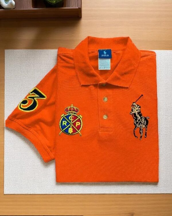 Camiseta Polo Real Naranja - Imagen 6